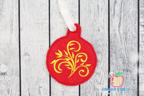 Christmas Ball ITH Ornament Review