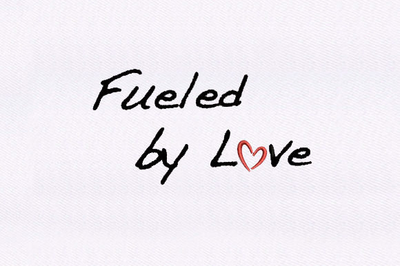 Fueled by Love Embroidery Design Review