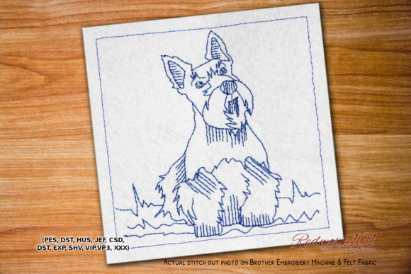 Scottie Dog Embroidery Review