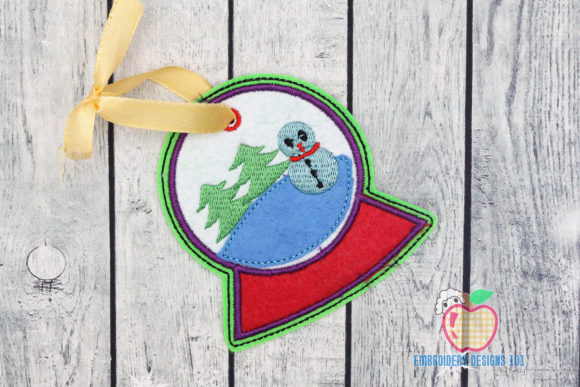 Snowman in a Snowglobe Embroidery Review