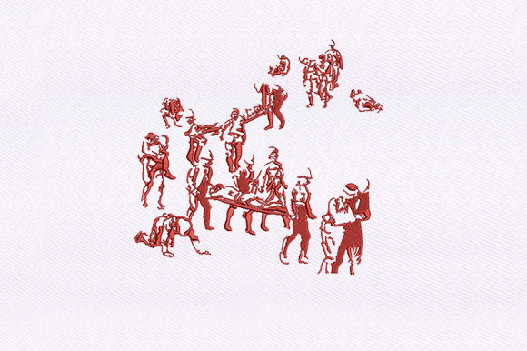 Soldiers Comrades Embroidery Review