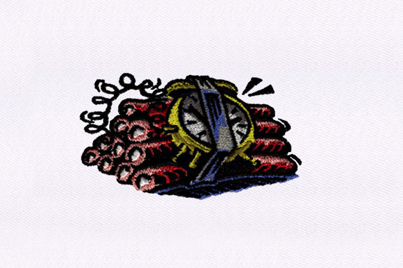 Ticking Time Bomb Embroidery Review