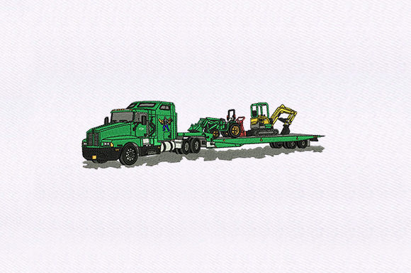 Transporting Truck Embroidery Design Review