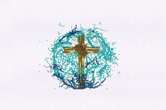 Water Splashing Cross Embroidery Review